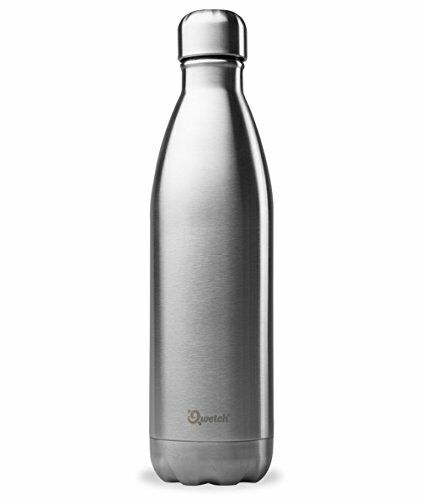 Qwetch - Gourde isotherme 750ml - Inox brossé (o4U)
