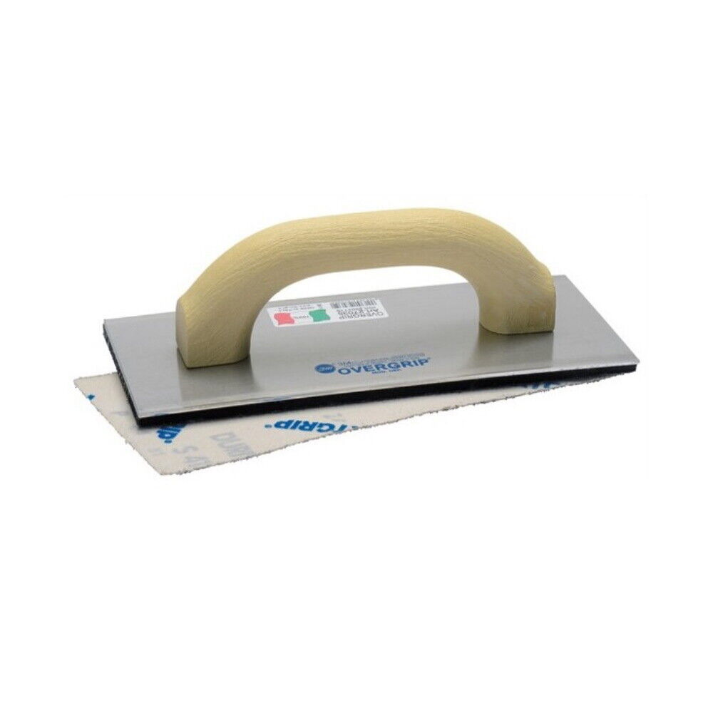FRATTONE OVERGRIP PER CARTA ABRASIVA FRATTAZZO ALLUMINIO MANICO RESINA 25X11 CM