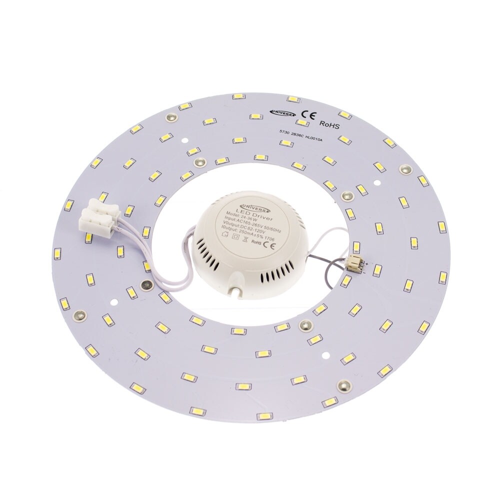 Disco LED Circolina Con Calamita 32W 3400 Lm 120° Universo 6500k Luce Fredda