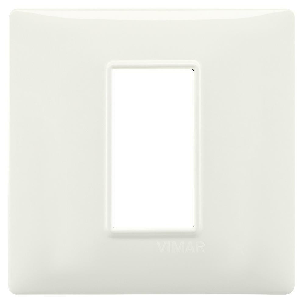VIMAR PLACCA 1 MODULO COLORE AVORIO 14641.02