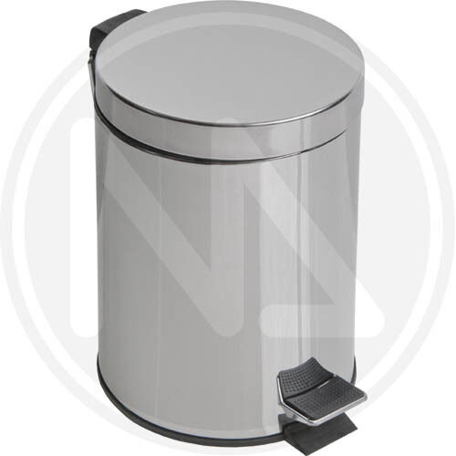 CESTINO RIFIUTI 5lt PER BAGNO IN ACCIAIO INOX "AQUA" MAURER 94317