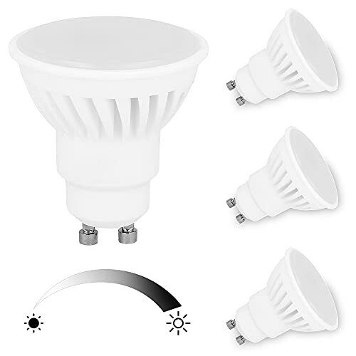 Lampadine LED GU10 dimmerabili, 1000lm, 230 V, 10 W (Led Light (C4a)