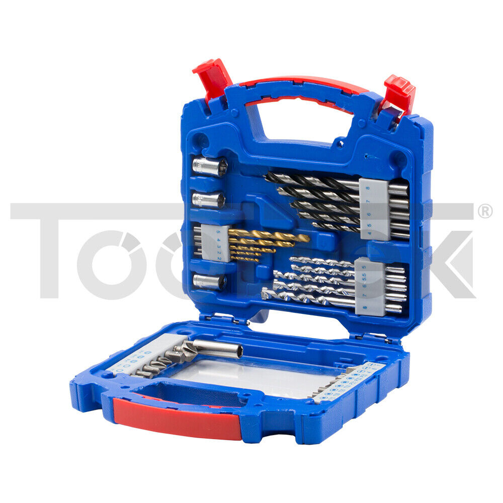 SET PUNTE 36pz ACCESSORI AVVITATURA FORATURA FERO MURO LEGNO KRINO START
