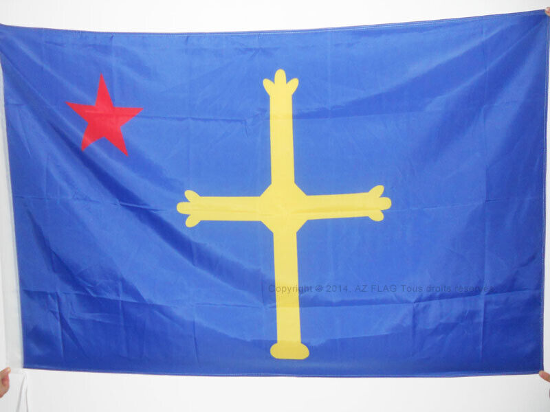 BANDIERA ASTURIE INDIPENDENTISTA 90x60cm - BANDIERA PRINCIPADO DE ASTURIAS NAZIO
