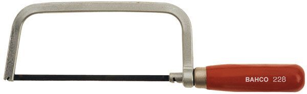 36552 BAHCO ART. 228-BULK ARCHETTO PER METALLO CON MANICO IN LEGNO MM. 150