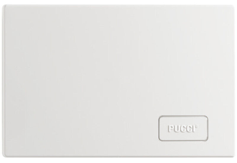 PLACCA FISSA BIANCA CON TELAIO PER CASSETTA PNEU E MATIC PUCCI ART. 80000800