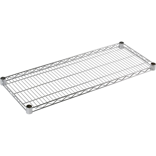 Archimede Sistema Componibile, Ripiano, Grigio (Cromato), 106 x 46 x 4 cm