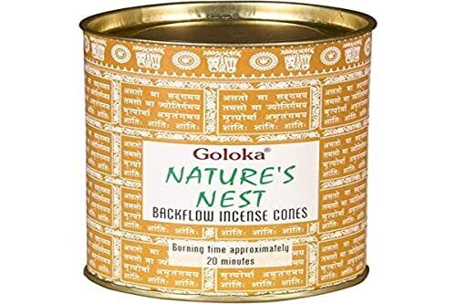 Goloka - Coni di incenso effetto Backflow - Nature’s Nest (y0N)