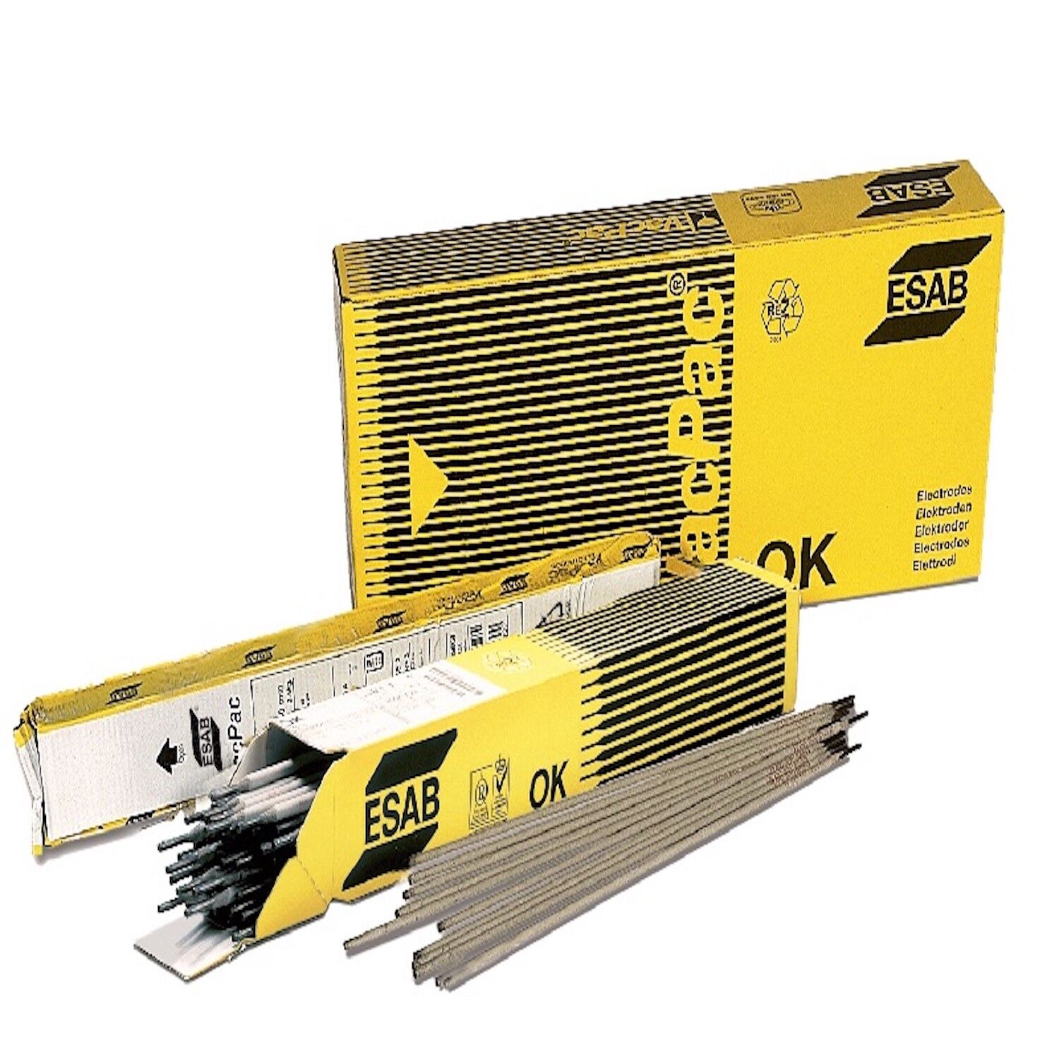 Elettrodi ESAB OK 46.00 2.5x350mm Confezione da 5,5 Kg / 312 Pz