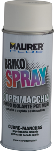 BOMBOLETTA  PRIMER  SPRAY  FONDO ISOLANTE COPRIMACCHIA 400 ML - BIANCO OPACO