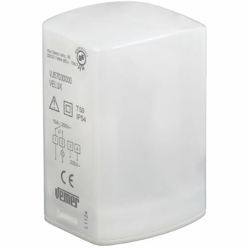 VEMER VJ57030000 VELUX INTERRUTTORE CREPUSCOLARE 230VAC DA PARETE