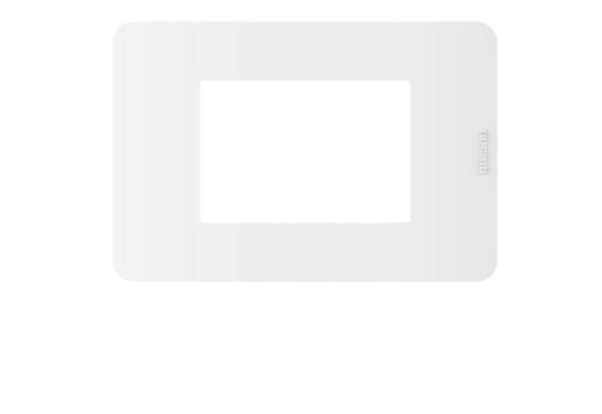 Placca Bticino MatixGo 3 moduli bianco - JA4803JW