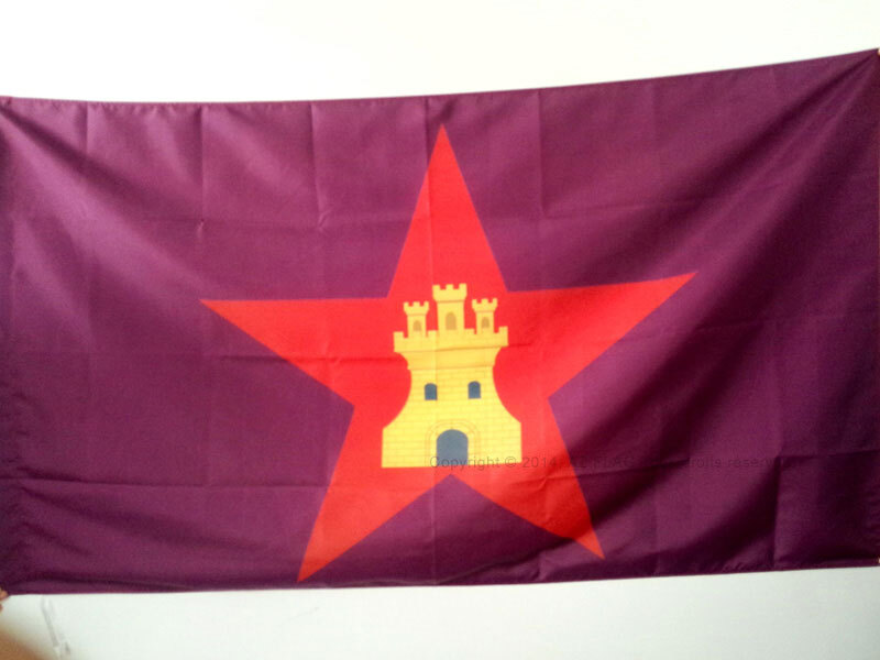 BANDIERA CASTIGLIA COMUNERA INDIPENDENTISTA 150x90cm - BANDIERA CASTILLA NAZIONA