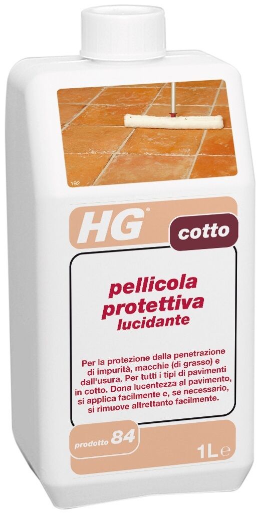HG - Pellicola protettiva lucidante per cotto 1 lt protegge dallo sporco macchie