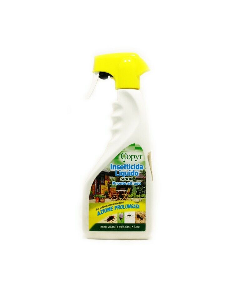 COPYR INSETTICIDA ACARICIDA LIQUIDO SPRIN PRONTO USO VIASOL SPRAY 500ML