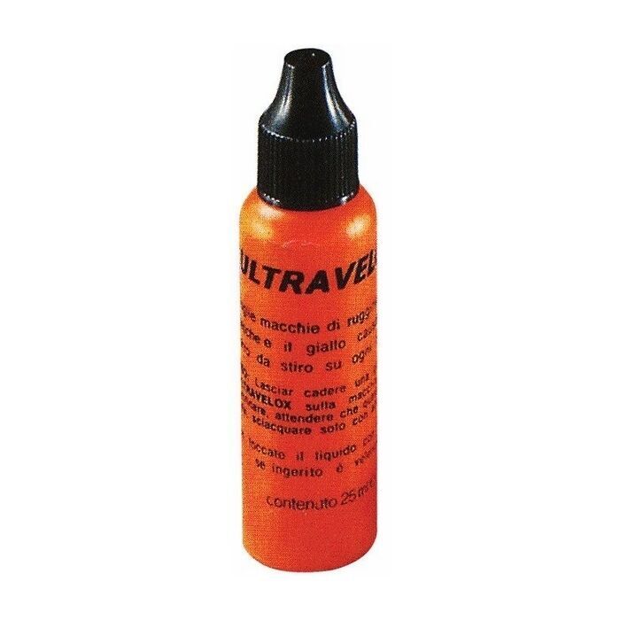 Smacchiatore per Eliminare Macchie di Ruggine o Frutta Ultravelox  25 ml