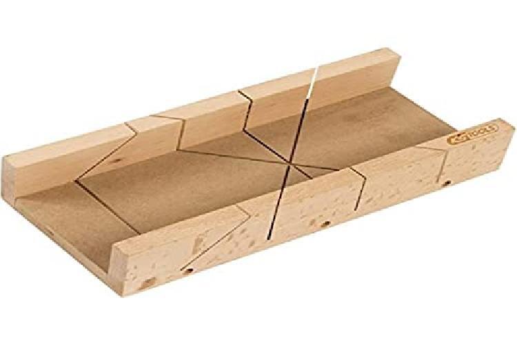 KS TOOLS 907.2513 - Scatola porta linguette in legno, 350 x 120 x 50 mm