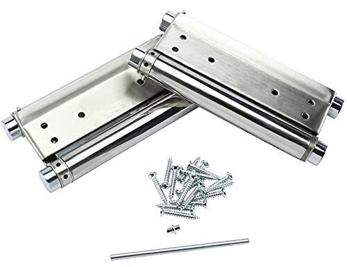 2 pezzi 20 '' Cafe Saloon porta cerniere doppia azione molla cerniera in (H9L)