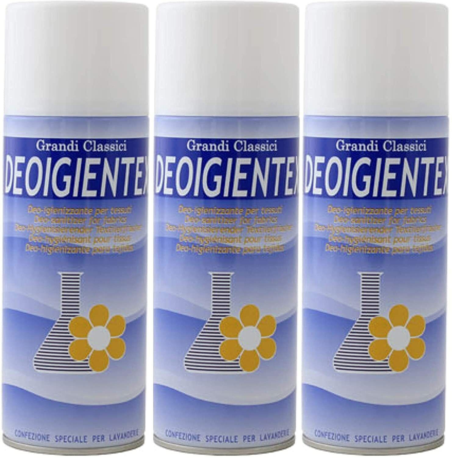 Rampi Tris DeoIgientex Spray Igienizzante Deodorante Professionale 3X400ML