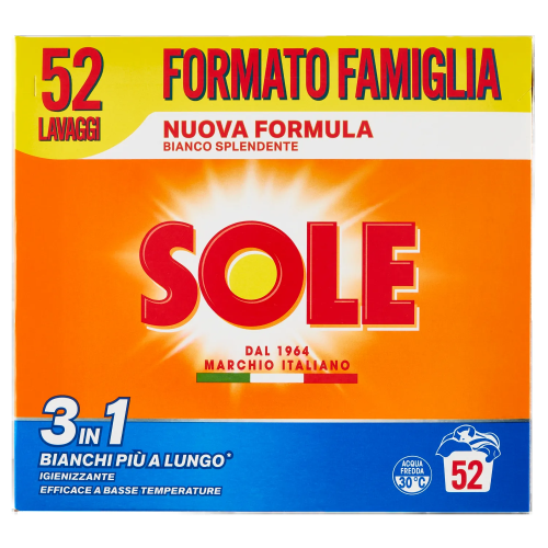 Sole Polvere Bianco Splendente 52 Misurini 2600gr
