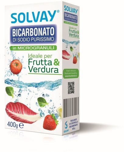 41905 SOLVAY BICARBONATO MICROGRANULI FRUTTA & VERDURA gr. 400