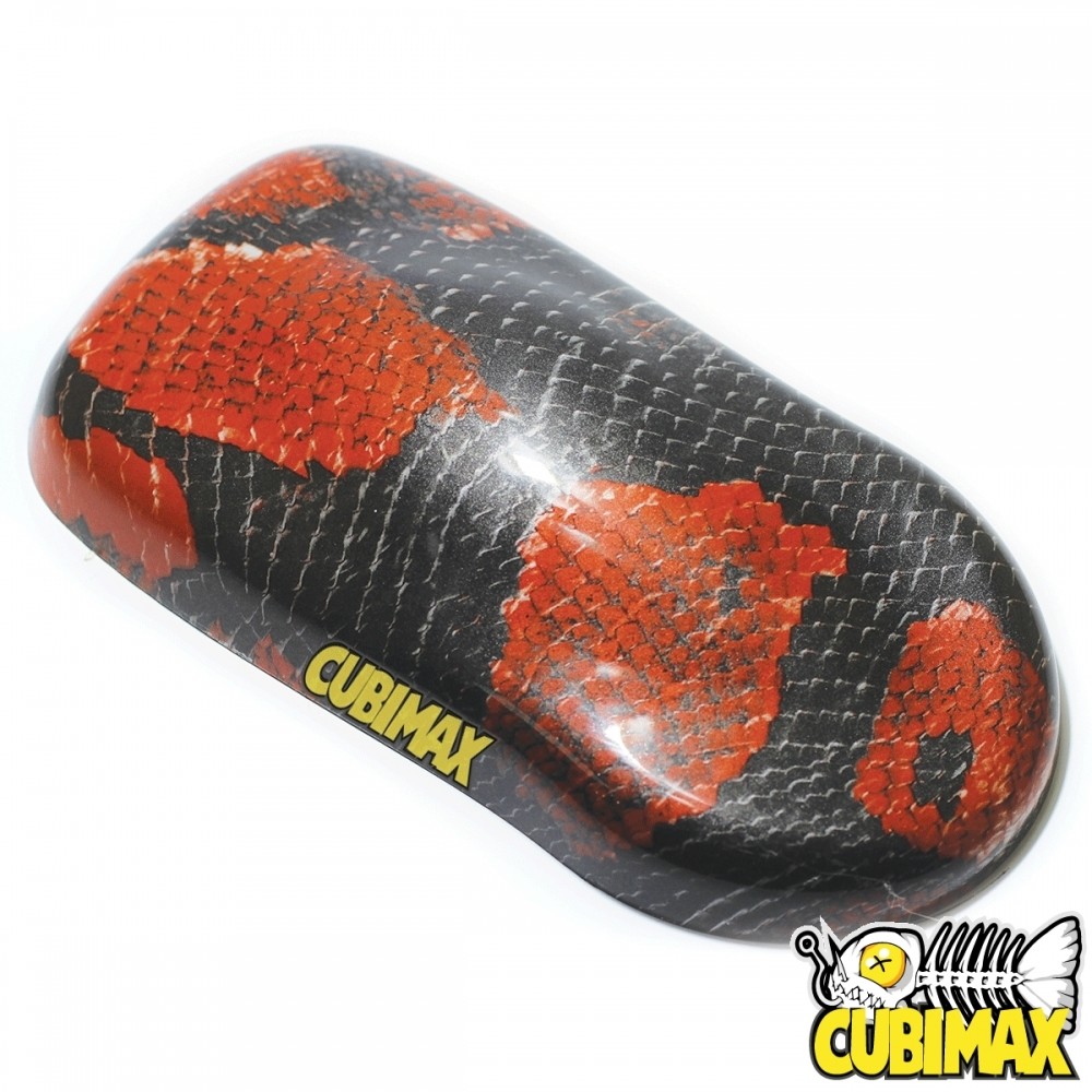 CUBIMAX h50 Pelle Pitonata Rossa Pellicola per Cubicatura e WTP Water Transfer P