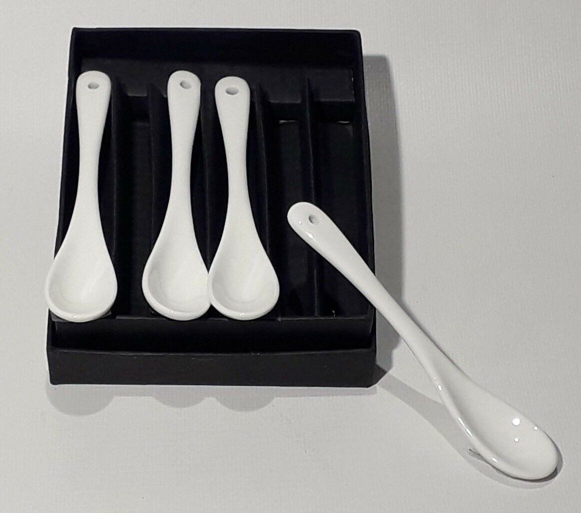 Cucchiani Set 4 Porcellana Evviva *82350