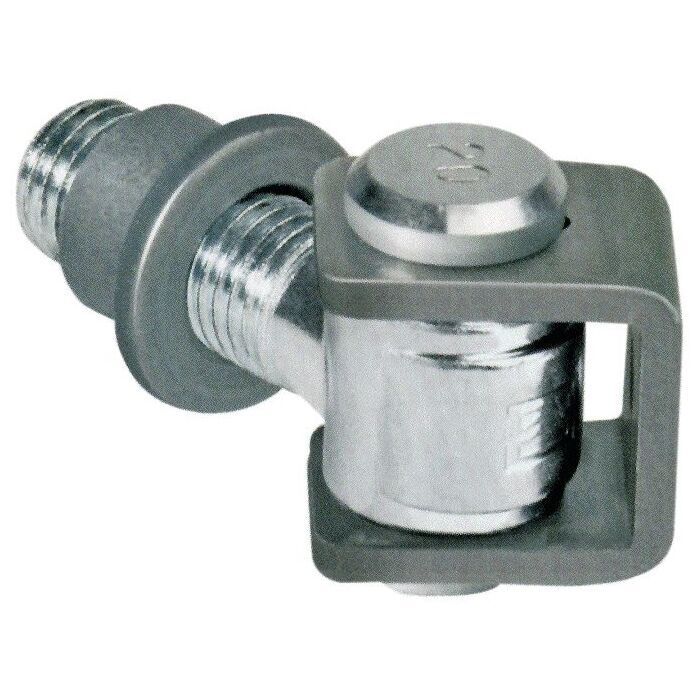 Cardine a Saldare per Cancelli Misura 24 mm  Fc 120 con Cavallotto e Bussola