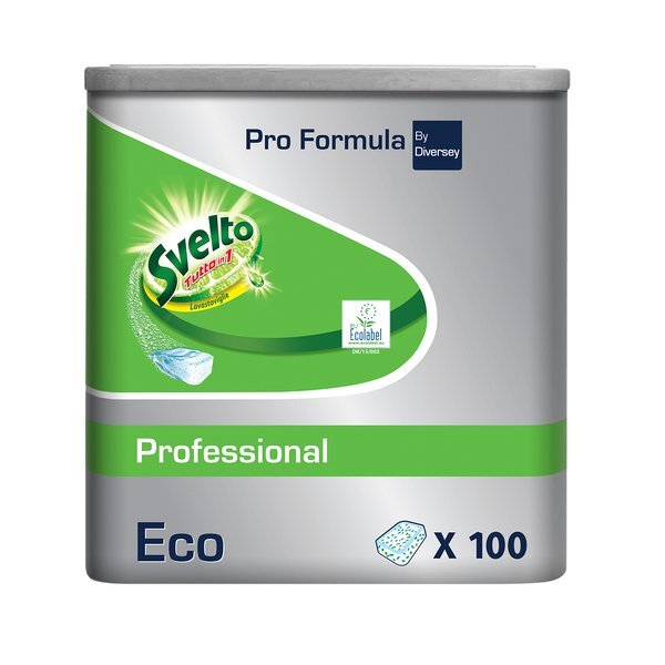 Detergente per lavastoviglie 3 in 1 Svelto ECO Professional 100 pastiglie 20 bia
