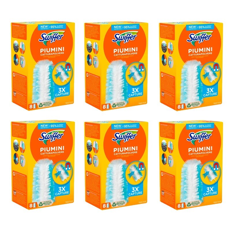 48 piumini SWIFFER PIUMINI Catturapolvere 3x Capture
