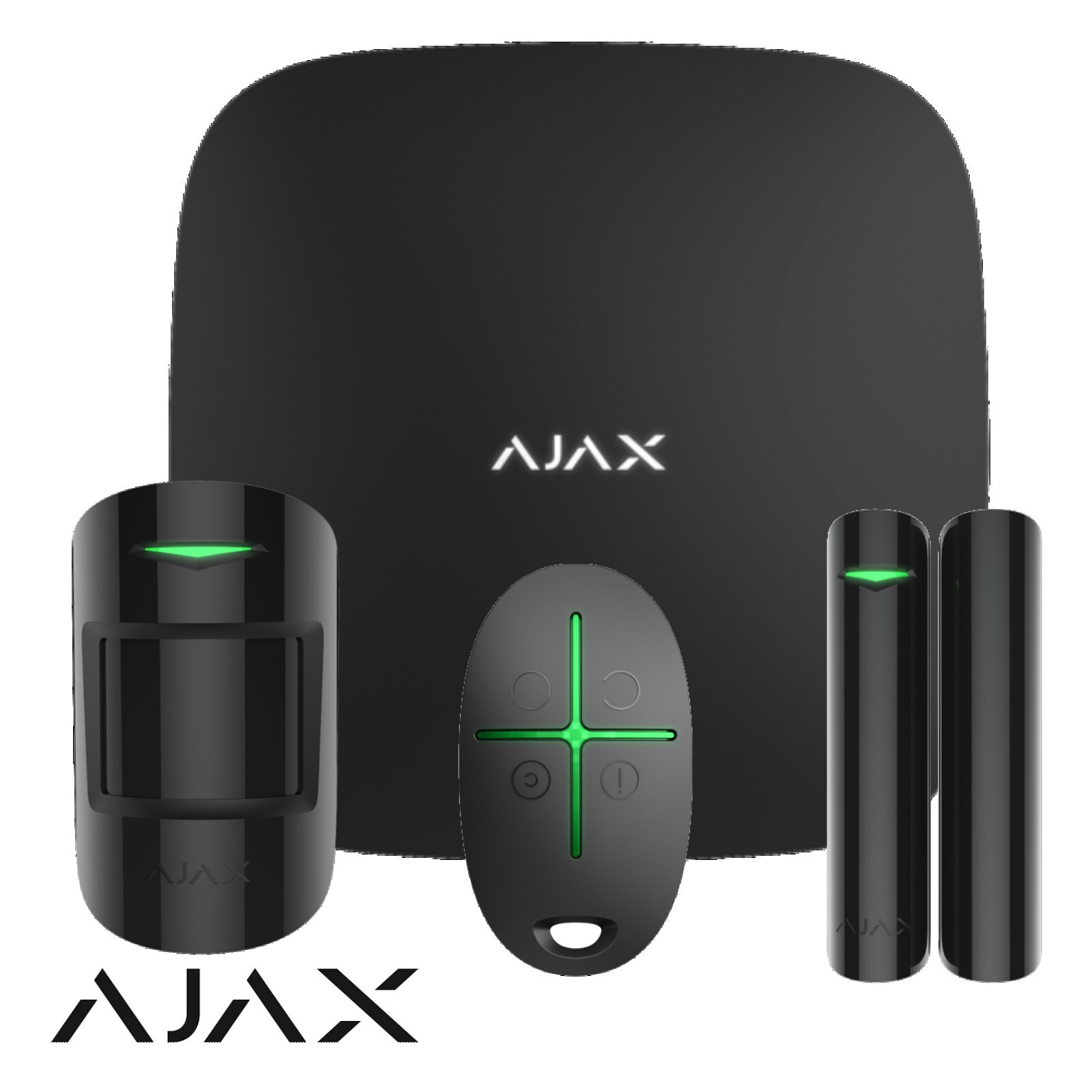 AJAX Starterkit Antifurto Wireless KIT GSM LAN + Motionprotect + DoorProtect + k