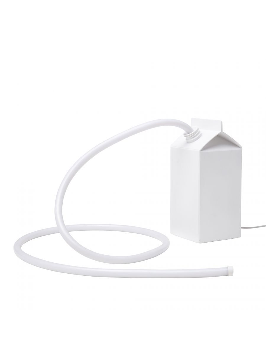 Lampada in resina SELETTI  Milk Glow collezione DAILYGLOW LAMP Design ZAMBELLI