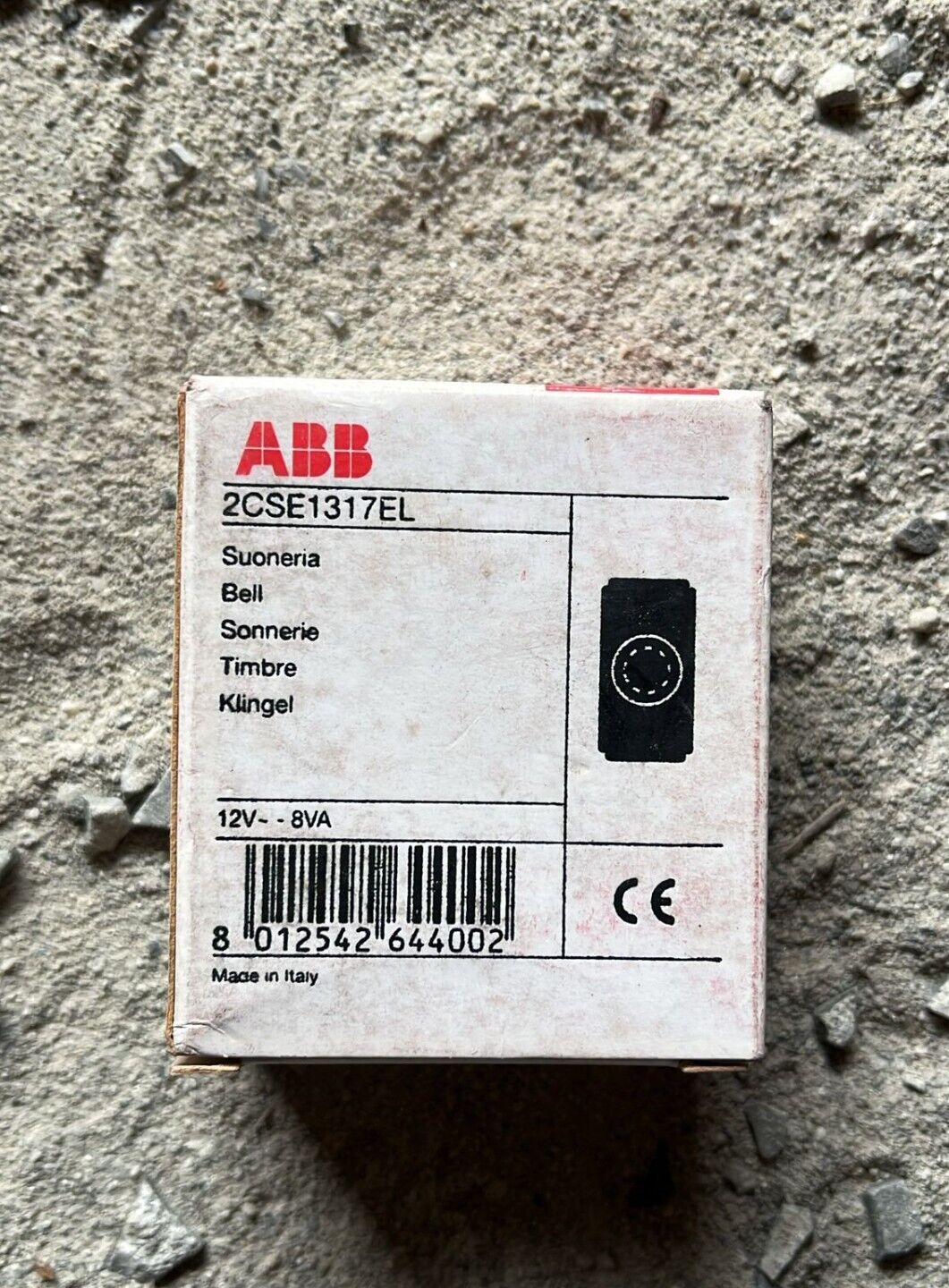 ABB ELOS SUONERIA 12V - 50HZ 8VA 2CSE1317EL