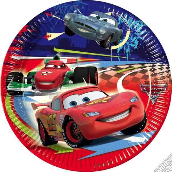 CONFEZIONE 10 PIATTI IN CARTA 23CM TEMA CARS***