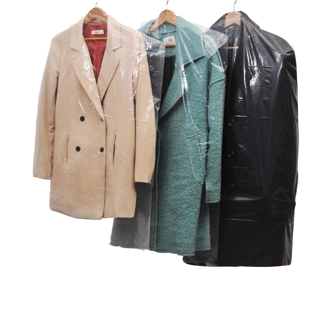 ANCOZ Cubierta de polvo para Ropa la Bolsa de almacenamiento Transparente (u9X)
