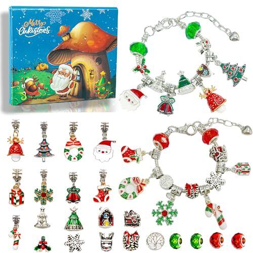 Calendario avvento gioielli,Calendario avvento bracciale,Calendario (v6p)