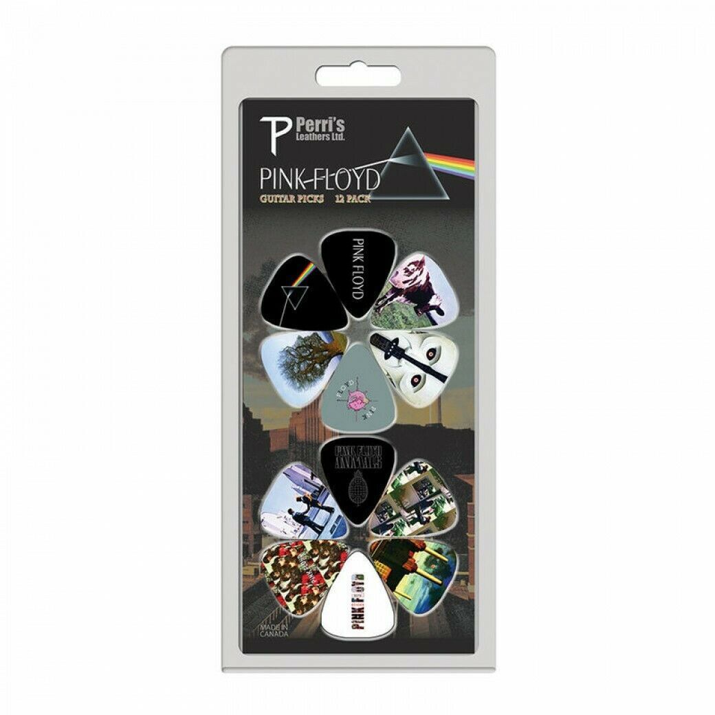 Plettri Perri's Pink553 Pink Floid LP12 PF1 - 12 pick