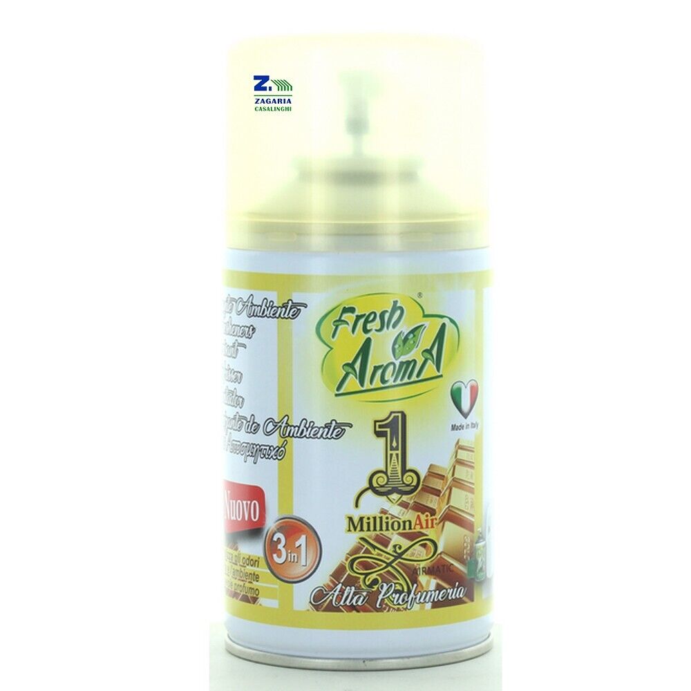 RICARICA DIFFUSORE PER AMBIENTE AUTOMATICO SPRAY 1 ONE MILLION 250 ML