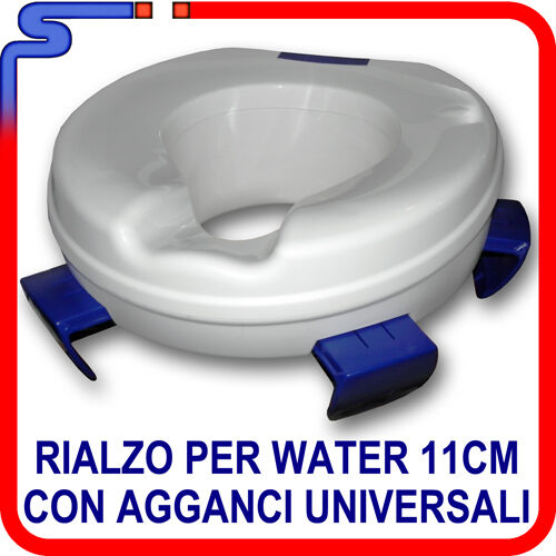 ALZAWATER ANATOMICO RIALZO PER WATER A 4 GANCI REGOLABI 11cm +GRATIS SALVIETTINE