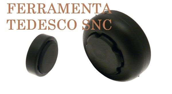 FERMAPERSIANA BLOCCATAPPARELLA CALAMITATO D55 MAGNETICO NERO IDEALE PER CANCELLI