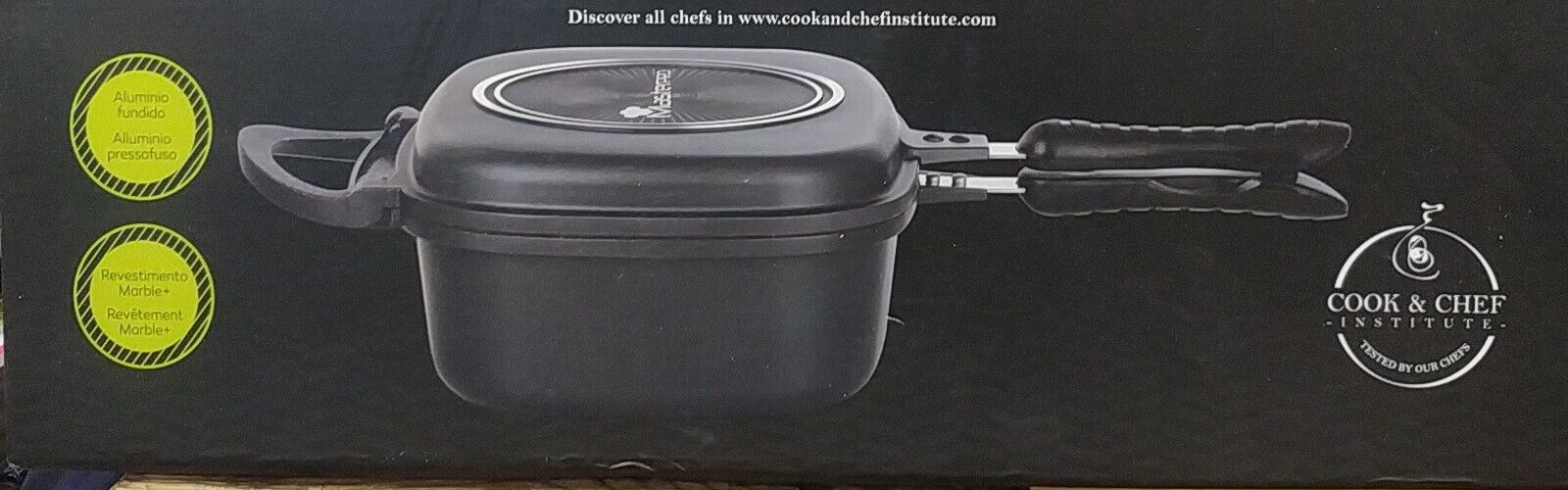 Masterpro Foodies Collection Padella Doppio Grill