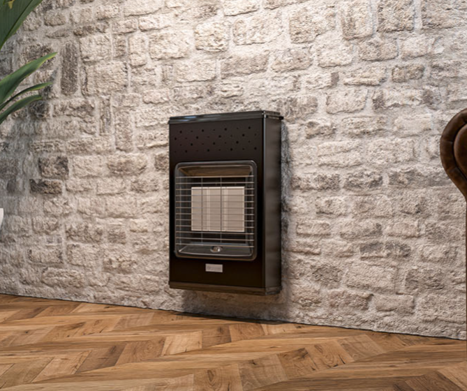 OLIMPIA SPLENDID Stufa a Gas Infrarossi Ventilata da Parete/Pavimento 4.2 kW 992