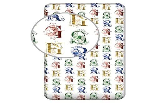 HARRY POTTER Drap Housse Maisons Poudlard Set di Lenzuola e federe, (L4J)