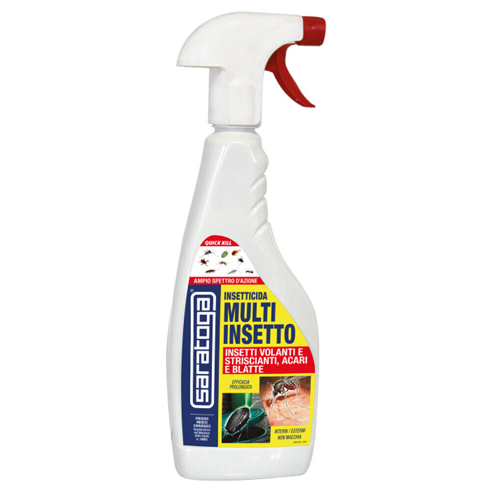 INSETTICIDA ACARICIDA INSETTI SPAY MULTI INSETTO SARATOGA 400ml