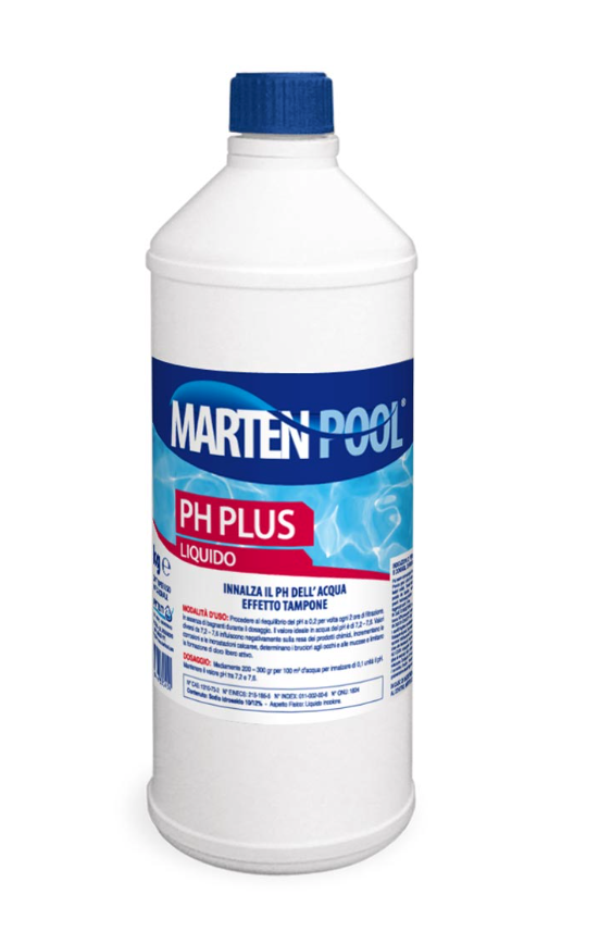 CORRETTORE REGOLATORE DI PH ACQUA PISCINA PLUS + LIQUIDO 1 KG