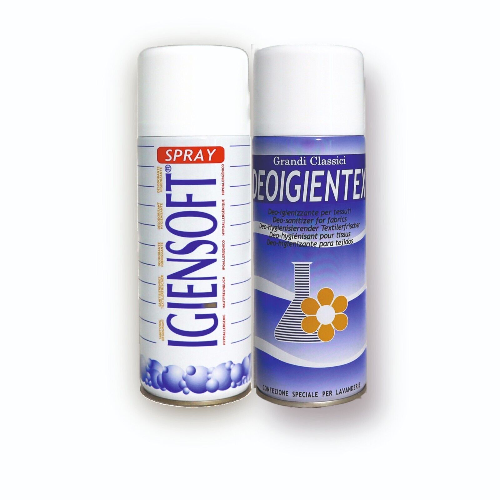 RAMPI Deo Igiensoft Deodorante DeoIgientex Spray Igienizzante Professionale 2X40