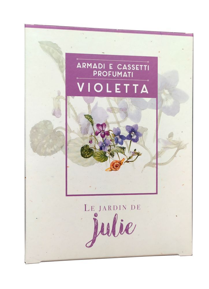 Profuma Armadi e Cassetti 3 Pezzi Le jardin de Julie Violetta
