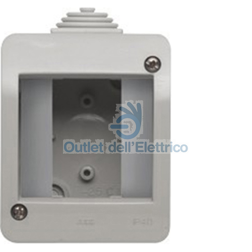 ABB CHIARA CONTENITORE IP40 2 POSTI (2 MODULI) 2CSK2240CH
