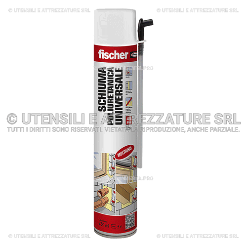SCHIUMA POLIURETANICA 1K PU 1K 750 ml 750 - manuale