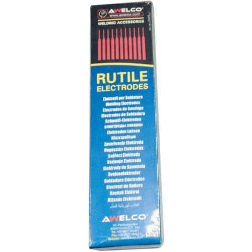 ELETTRODI SALDATURA RUTILICI 2,5X300 SALDATRICE INVERTER MMA 303 pezzi AWELCO